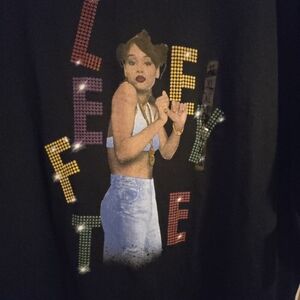 Colorful Graphic Tee with Lisa Left Eye from TLC NWT